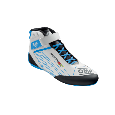 OMP KARTNG SHOES KS-2X - (WHITE/CYAN)