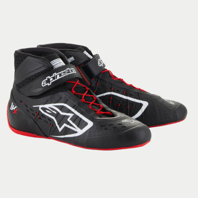 ALPINESTARS KARTING SHOES TECH-1 KX V3 FIA - (BLACK/WHITE/RED)