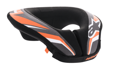 ALPINESTARS YOUTH SEQUENCE NECK ROLL - (BLACK/ANTHRACITE/ORANGE)