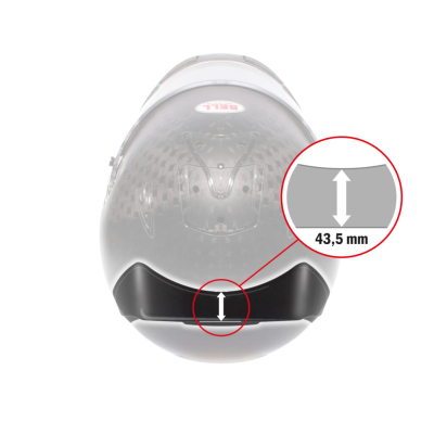 BELL HELMETS REAR SPOILER - HP7/RS7/HP5/GT5 V15 F1