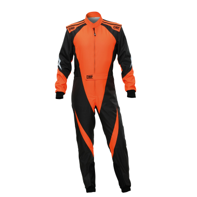 OMP KARTING SUIT KS-3X OVERALL - (Black - Fluo Orange)