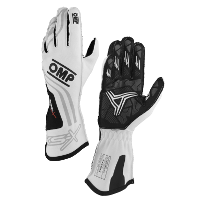OMP KARTING GLOVES KS-X FIA - (WHITE)