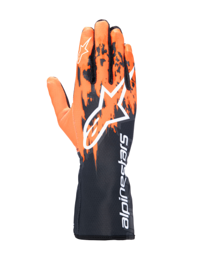 ALPINESTARS KARTING GLOVES TECH-1 K V3 - (Black/Orange/White)