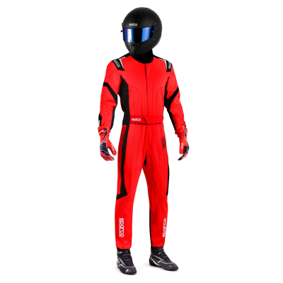 SPARCO KARTING SUIT THUNDER ADVANCED - (Red/Black)