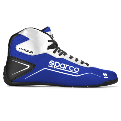 SPARCO KARTING SHOES K-POLE - (BLUE/WHITE)