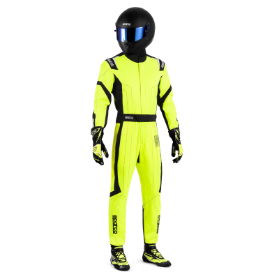 SPARCO KARTING SUIT THUNDER ADVANCED - (Fluorescent yellow/Black)