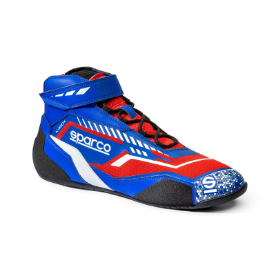 SPARCO KARTING SHOES K-ROCK - (LIGHT BLUE/RED)