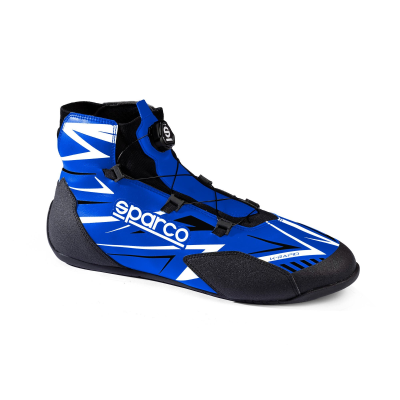 SPARCO KARTING SHOES K-RAPID FIA - (BLUE/WHITE)