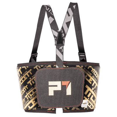 TILLETT P1 KART RIB PROTECTOR - (Black/Gold)
