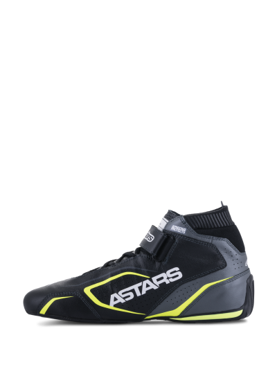 ALPINESTARS TECH-1 T V3 SHOES FIA - (Black Cool Gray Yellow Fluo)