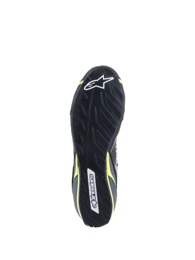 ALPINESTARS TECH-1 T V3 SHOES FIA - (Black Cool Gray Yellow Fluo)