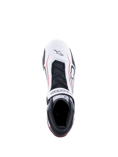 ALPINESTARS TECH-1 T V3 SHOES FIA - (White Black Red)