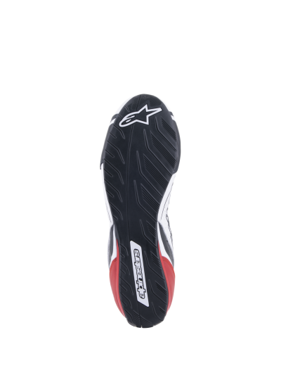 ALPINESTARS TECH-1 T V3 SHOES FIA - (White Black Red)