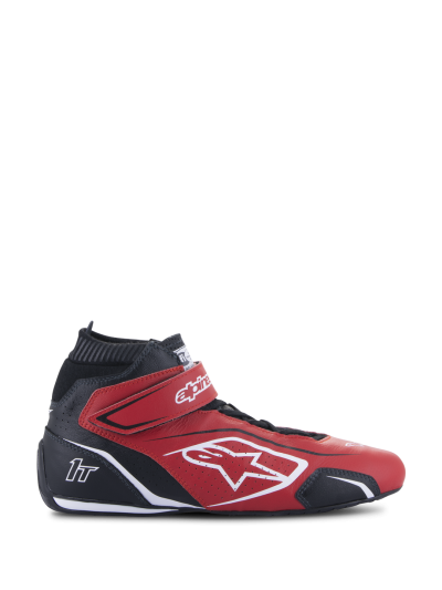 ALPINESTARS TECH-1 T V3 SHOES FIA - (Red Black White)