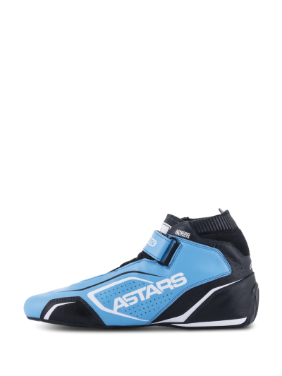 ALPINESTARS TECH-1 T V3 SHOES FIA - (Light Blue Black White)