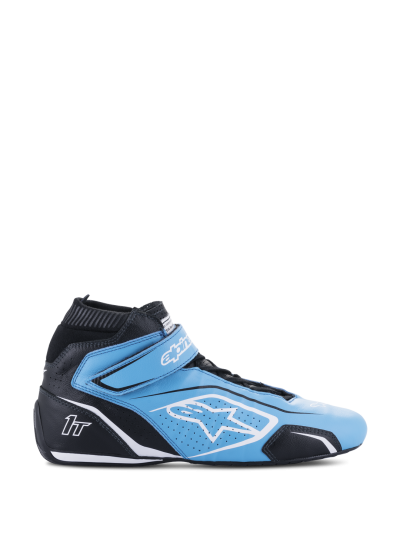 ALPINESTARS TECH-1 T V3 SHOES FIA - (Light Blue Black White)