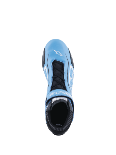 ALPINESTARS TECH-1 T V3 SHOES FIA - (Light Blue Black White)