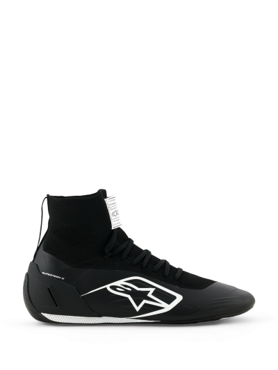 ALPINESTARS SUPERTECH K SHOES FIA - (Black/White)