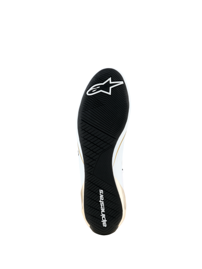 ALPINESTARS SUPERTECH K SHOES FIA - (White/Black/Gold)