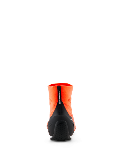 ALPINESTARS SUPERTECH K SHOES FIA - (Orange Fluo/Black/White)