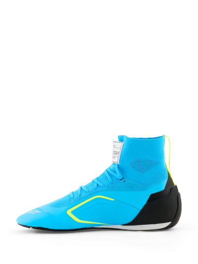 ALPINESTARS SUPERTECH K SHOES FIA - (Light Blue/Black/White/Yellow Fluo)