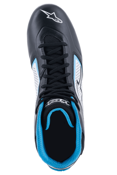 ALPINESTARS KARTING SHOES TECH-1 K START V2 - (BLACK WHITE LIGHT BLUE)