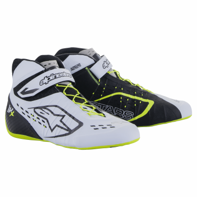ALPINESTARS KARTING SHOES TECH-1 KX V2 - (BLACK/WHITE/YELLOW)