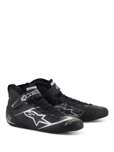 ALPINESTARS TECH-1 Z V3 SHOES - (Black Silver)