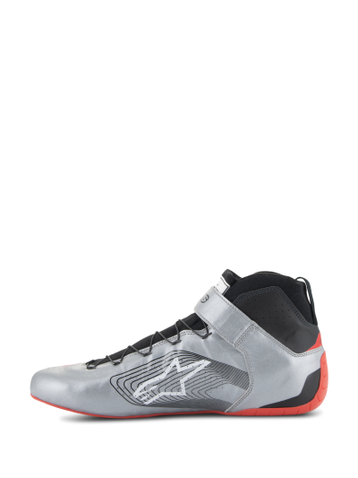 ALPINESTARS TECH-1 Z V3 SHOES - (Dark Silver Black Red)