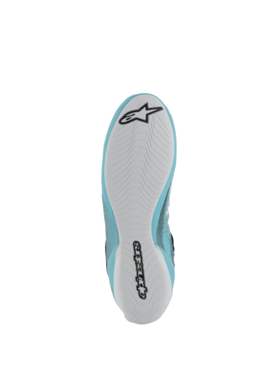 ALPINESTARS TECH-1 Z V3 SHOES - (Light Teal White Black)
