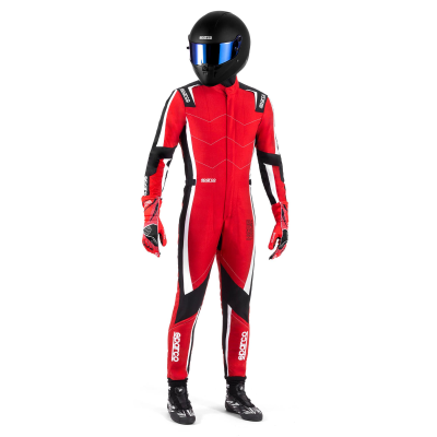 SPARCO KARTING SUIT KERB ADVANCED - (Red/Black)