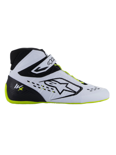 ALPINESTARS KARTING SHOES TECH-1 KX V3 FIA - (BLACK/WHITE/YELLOW FLUO)