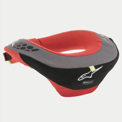 ALPINESTARS YOUTH SEQUENCE NECK ROLL - (BLACK/RED)