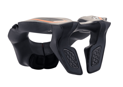 ALPINESTARS YOUTH NECK SUPPORT - (BLACK/ORANGE)