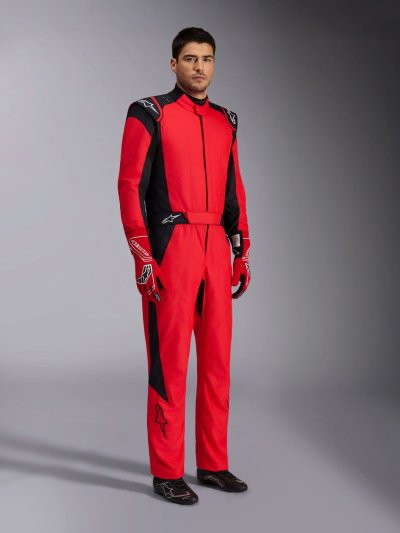 ALPINESTARS GP PRO COMP V2 FIA SUIT - (Red Black)