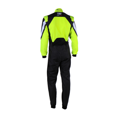 OMP KARTING SUIT KS-3X OVERALL - (Black - Fluo Yellow)