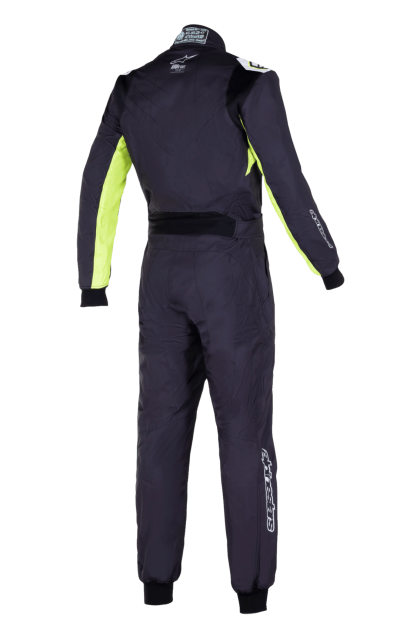 ALPINESTARS KARTING SUIT KMX-9 V3 GRAPHIC 3 - (Black/Yellow Fluo)