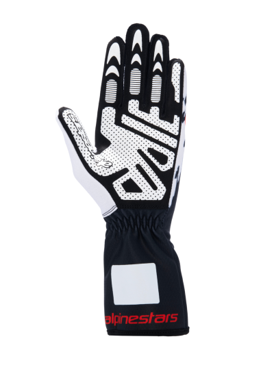 ALPINESTARS KARTING GLOVES TECH-1 K V3 - (Black/White/Red)