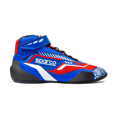 SPARCO KARTING SHOES K-ROCK - (LIGHT BLUE/RED)