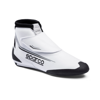SPARCO KARTING SHOES K-PRIME FIA - (WHITE/BLACK)