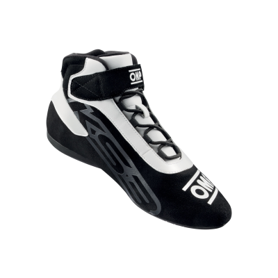 OMP KARTNG SHOES KS-3 - (BLACK/WHITE)