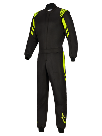 ALPINESTARS GP RACE V3 SUIT FIA - (Black Yellow Fluo)