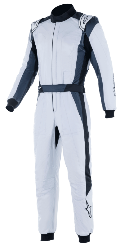 ALPINESTARS GP PRO COMP V2 FIA SUIT - (Silver Blue Asphalt Black)