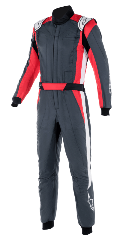 ALPINESTARS GP PRO COMP V2 FIA SUIT - (Asphalt Red White)