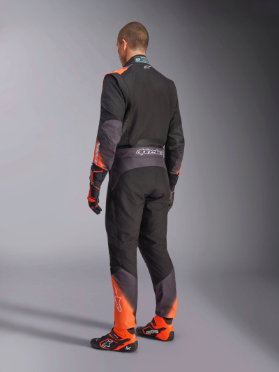 ALPINESTARS KMX-5 V3 Suit - (Black/White/Orange Fluo)
