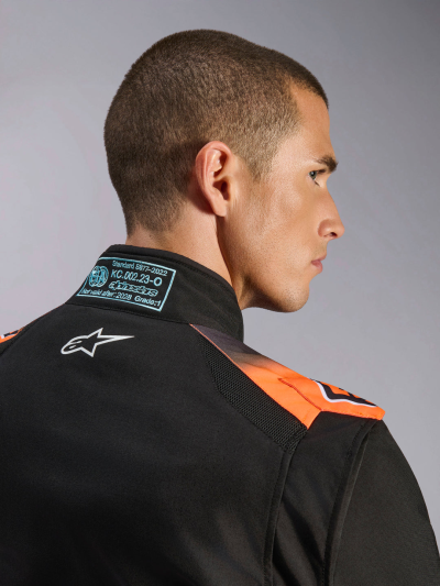 ALPINESTARS KMX-5 V3 Suit - (Black/White/Orange Fluo)