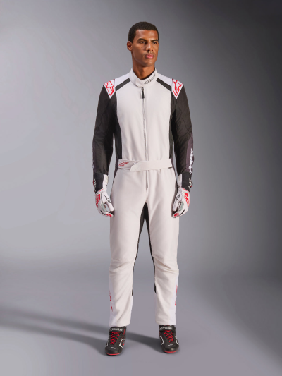 ALPINESTARS KMX-5 V3 Suit - (White/Black/Bright Red)