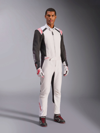 ALPINESTARS KMX-5 V3 Suit - (White/Black/Bright Red)