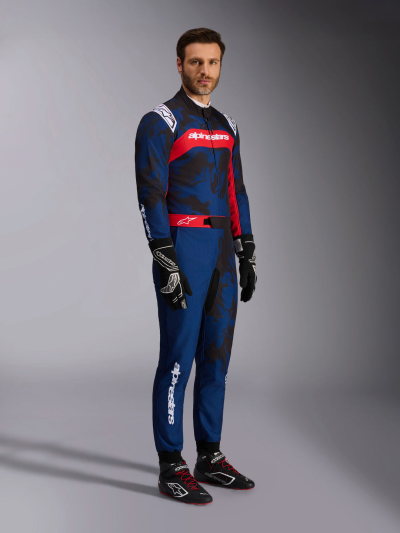 ALPINESTARS KMX-9 V3 GRAPHIC 5 SUIT - (Navy/Red)
