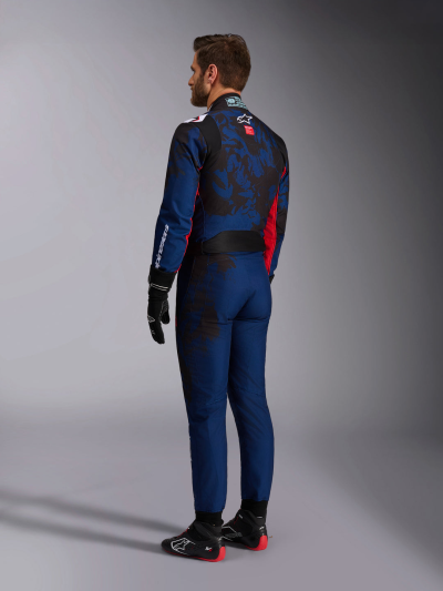 ALPINESTARS KMX-9 V3 GRAPHIC 5 SUIT - (Navy/Red)